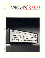 Yamaha CR-1000 - Brochure 